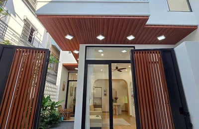 Rent of a cozy 3-storey house in Scandinavian vintage style, Hai Chau district, Da Nang, Vietnam